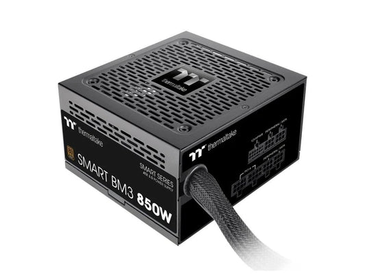 PS-SPD-0850MNFABU - Thermaltake Smart BM3 850W 80Plus Bronze ATX 3.0 & PCIe 5.0 Ready Semi-Modular