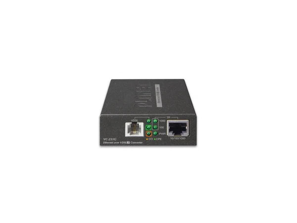VC-231G - Planet 1-Port 10/100/1000T Ethernet to VDSL2 Converter/Bridge 30a profil