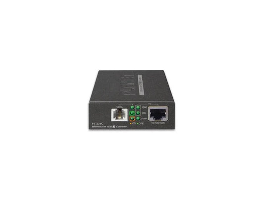 VC-231G - Planet 1-Port 10/100/1000T Ethernet to VDSL2 Converter/Bridge 30a profil