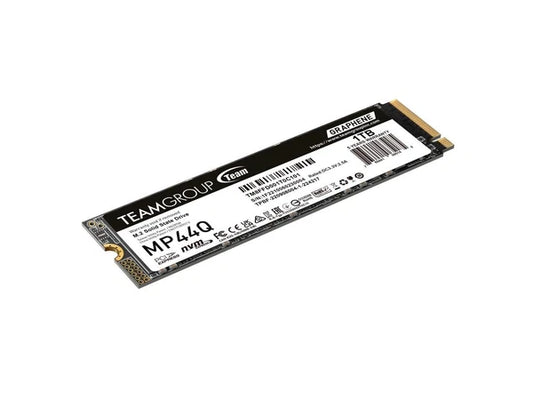 TM8FFD001T0C101 - Team Group MP44Q 1TB SLC Cache Gen 4x4 M.2 2280 PCIe 4.0 NVMe Internal SSD