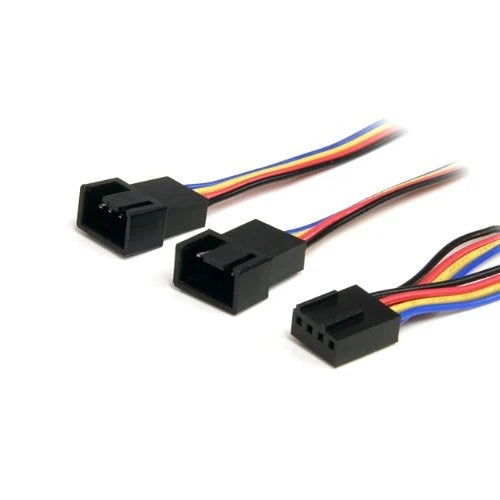 FAN4SPLIT12 - StarTech 30 cm 4 Pin Fan Power Splitter Cable