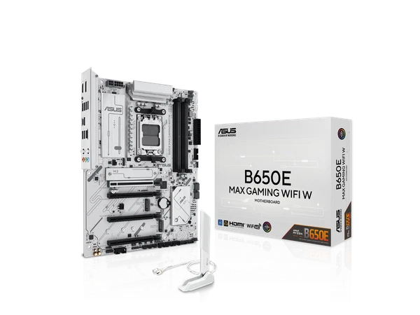 B650EMAXW - Asus AMD AM5 ATX PCB DDR5 PC Motherboard