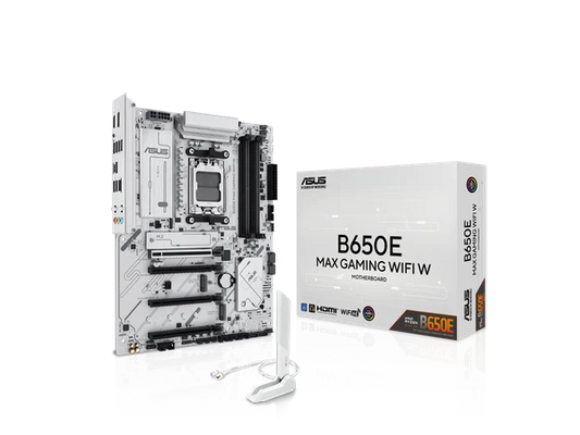 B650EMAXW - Asus AMD AM5 ATX PCB DDR5 PC Motherboard