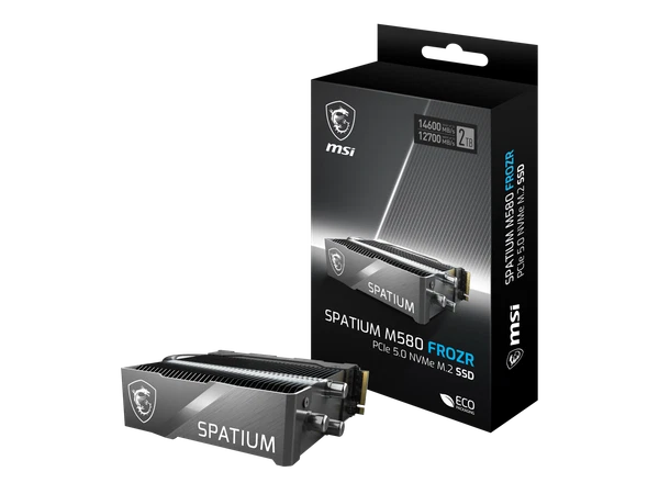 SM580PN2TBF - MSI SPATIUM M580 PCIe 5.0 NVMe M.2 2TB FROZR Solid State Drive