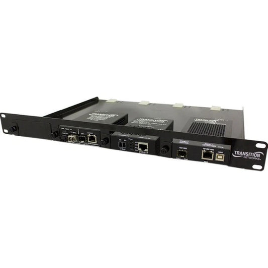 RMS19-SA4-02 - Transition Networks 4-Slot Media Converter Shelf