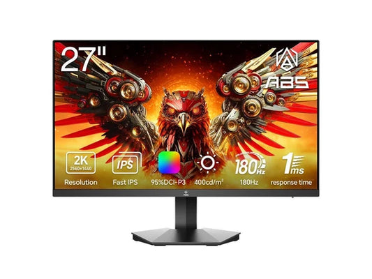 GQ271NE - ABS 27" 180 Hz Fast IPS QHD Gaming Monitor 2560 x 1440 2K DCI-P3 95