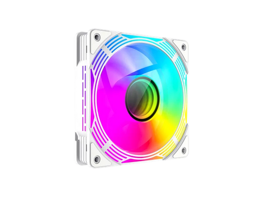 FN12A-C8I-W - GameMax 120mm White frame ARBG Fan