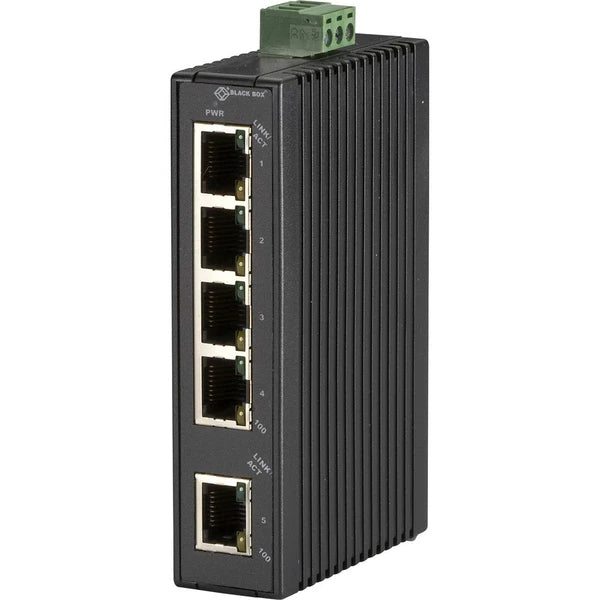 LBH120AH - Black Box Hardened Mini Industrial Switch