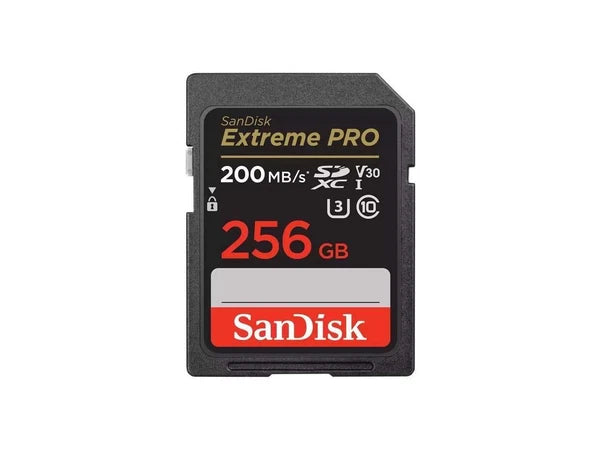 SDSDXXD256GANCIN - SanDisk Extreme PRO 256GB Class 3/UHS-I U3 V30 SDXC