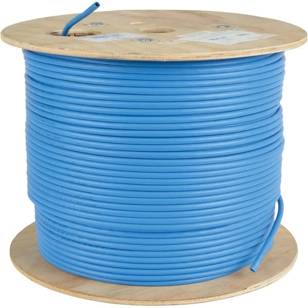 N22301KBL - Tripp Lite 1000ft Cat6a 10G Solid-Core PVC Cable