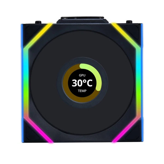 12SLLCD1W1B - Lian Li Uni Fan Sl-LCD Wireless 120 Performance-oriented ARBG Fan
