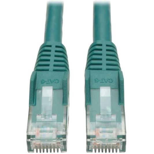 N201-004-GN - Tripp Lite Cat6 GbE Snagless Molded Patch Cable UTP Green RJ45 4ft 4'