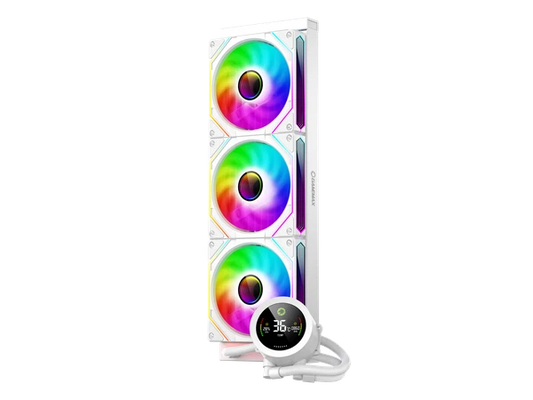 ICEBURG360DIGITALWH - GameMax 360 Digital White Liquid CPU Cooler