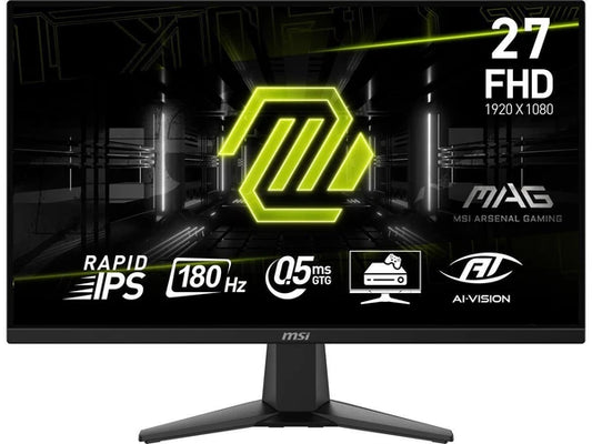 275F - MSI 27" 180 Hz Rapid IPS FHD Gaming Monitor 1920 x 1080 75 Adobe RGB