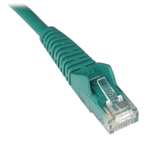 N201-001-GN - Tripp Lite Cat6 Gigabit Snagless Molded Patch Cable RJ45 Green 1-ft.