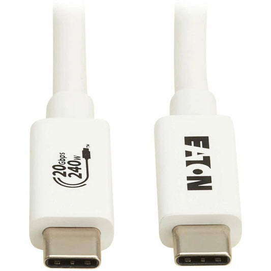 U521-1P0M-WH20G - USB4 20Gbps Cable 6.6ft