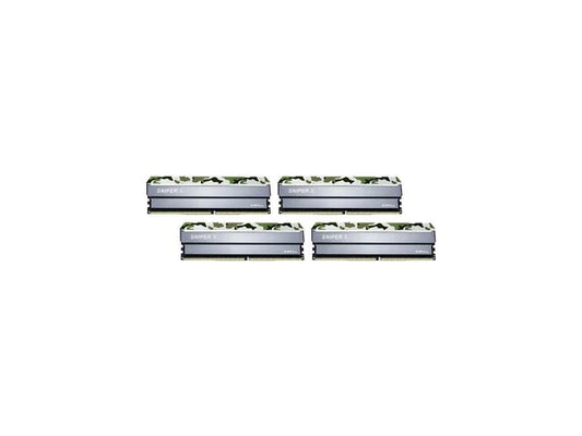 F4-3200C16Q-64GSXFB - G.Skill Sniper X Series 64GB 4 x 16GB 288-Pin DDR4 SDRAM DDR4 3200 PC4 25600