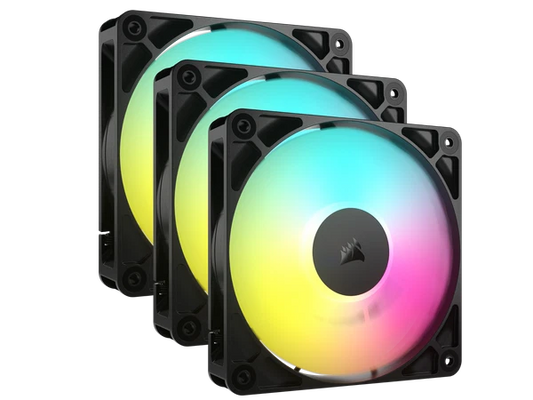 CO-9050181-WW - Corsair RS120 ARGB PWM 120mm Fans Triple Simplified ControlDaisy-Chain