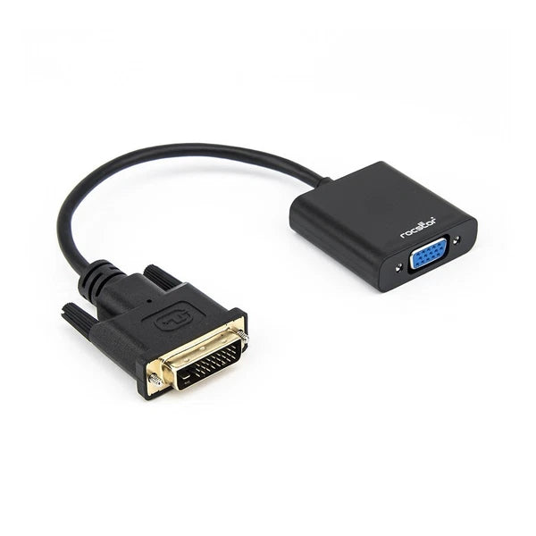 Y10A198-B1 - Rocstor Dvi-d To Vga Active Adapter Resolutions Up To 1920x1200