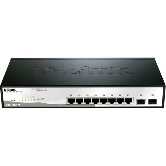 DGS121010 - D-Link 10-Port Gigabit Web Smart Switch