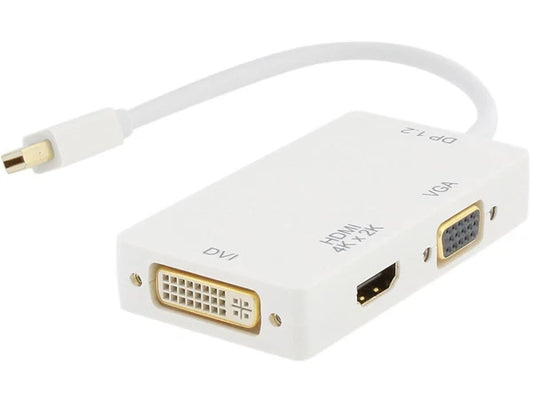 30DP-MDP-HDV-4K - Nippon Labs Mini DisplayPort Adapter3-in-11080pMonitor
