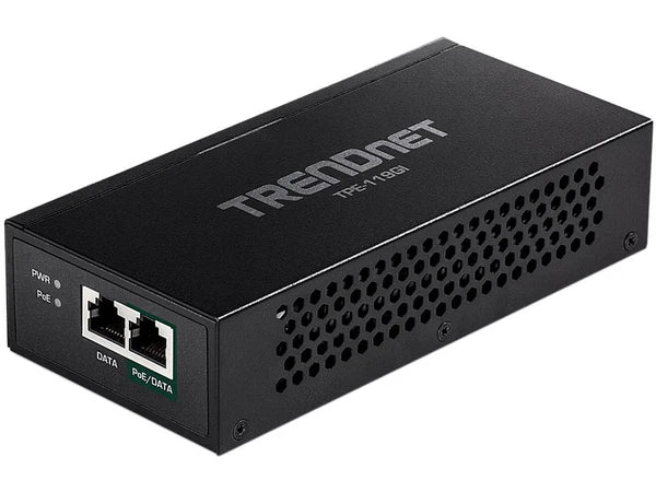 TPE119GI - TRENDnet Gigabit PoE++ Injector Convert A Non-PoE Port To A PoE++ Gigabit Port