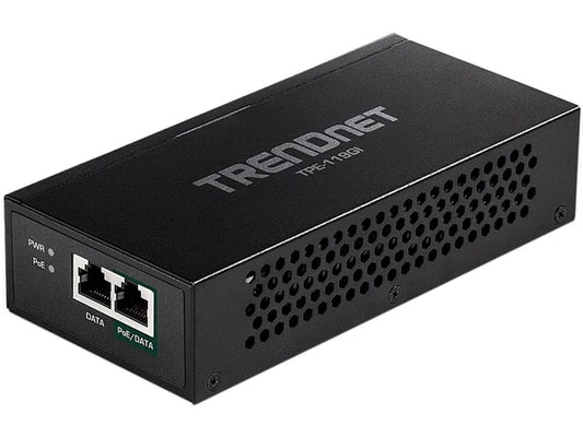 TPE119GI - TRENDnet Gigabit PoE++ Injector Convert A Non-PoE Port To A PoE++ Gigabit Port