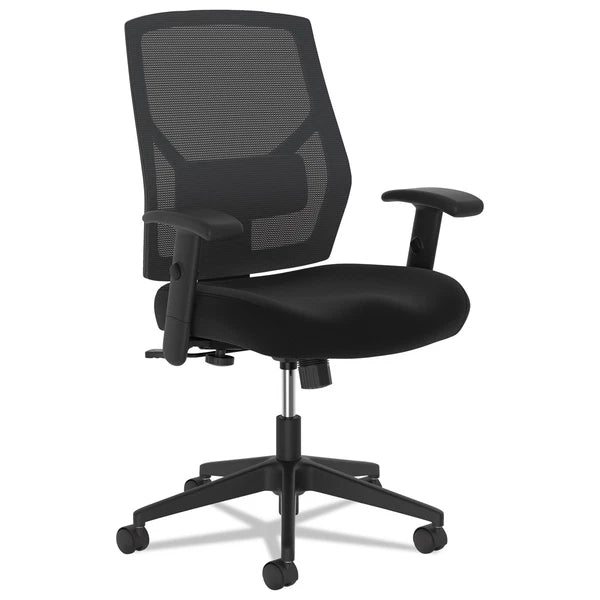 HVL581ES10T - HON Company VL581 High-Back Task Chair Cap. Black
