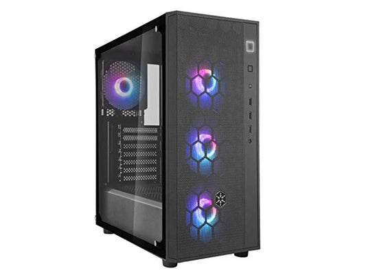 RNAB08KZ586CQ - SilverStone fara r1 pro tempered glass mid tower atx Chassis