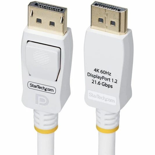 DP12-CABLE-10FTW - StarTech 10ft DisplayPort Cable White