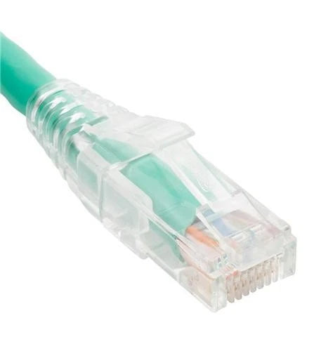 ICPCST03GN - ICC CAT6 Clear Boot Patch Cord 3ft 6 Network Cable