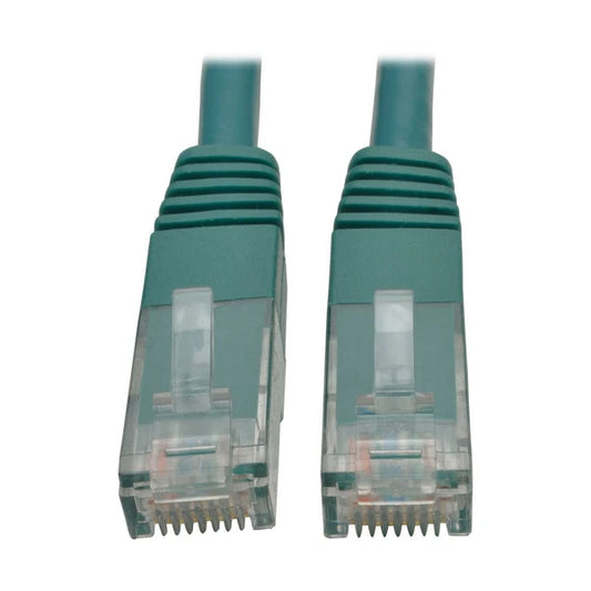 N200-025-GN - Tripp Lite 25ft Cat6 Gigabit RJ45 550MHz Green Molded Patch Cable