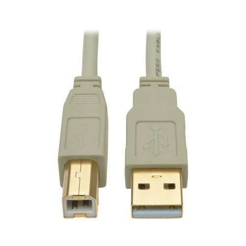 U022-015-BE - Tripp Lite 15ft USB 2.0 Hi-Speed A/B Cable