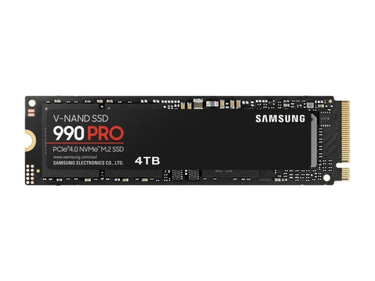 MZV9P4T0BAM - Samsung 990 PRO 4TB SSD M.2 2280 PCIe 4.0 NVMe 2.0 V7 Internal Drive V-N