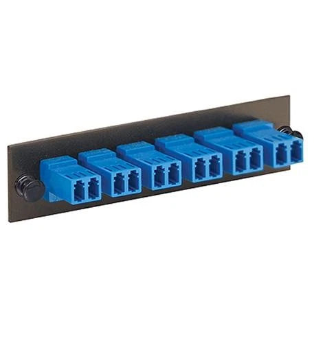 ICFOPL16BK - ICC 6-Port Duplex Fiber Optic Patch Panel 6 X Lc