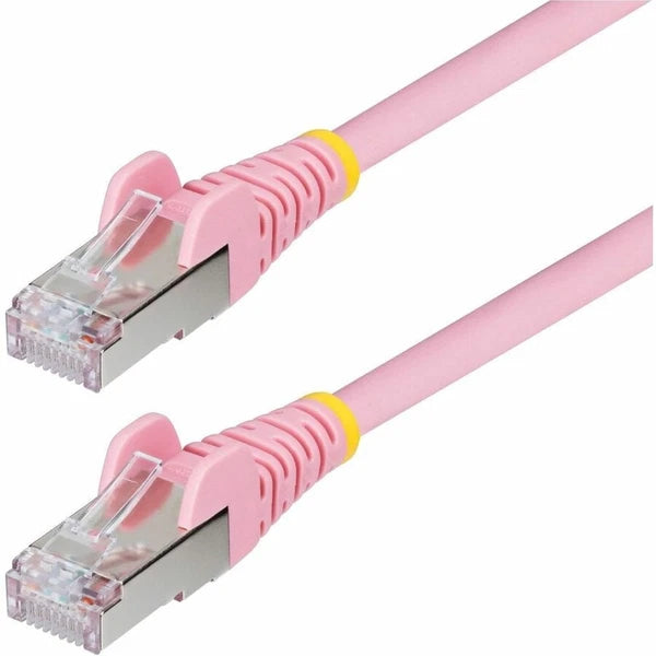NLPN-6F-CAT6A-PATCH - StarTech 6ft Pink CAT6a Snagless RJ45 10G 100W PoE S/FTP Ethernet Cable