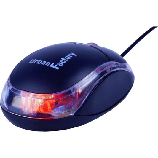 BDM02UF - Urban Factory Cristal Optical USB 2.0 Mouse
