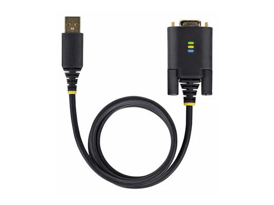 1P6FFCN-USB-SERIAL - StarTech 6.6ft/2m USB to Null Modem Serial Adapter Cable