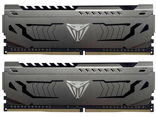 PVS432G320C6K - Patriot Viper Steel 32GB 2 x 16GB 288-Pin PC RAM DDR4 3200 PC4 25600 Desktop
