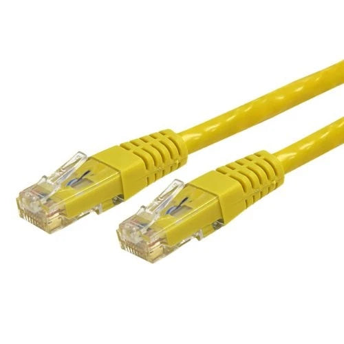 C6PATCH5YL - StarTech 5ft Yellow Molded Cat 6 Rj-45 Male 1 X Rj-45 Male