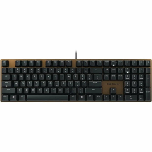 G80-3950LHBUS-2 - Cherry KC 200 MX-Wired Keyboard MX2A SILENT RED/Bronze Housing