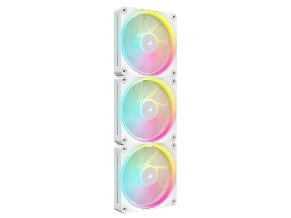 CO-9051030-WW - Corsair LX RGB Series iCUE LINK LX120 RGB White 120mm Fan Triple