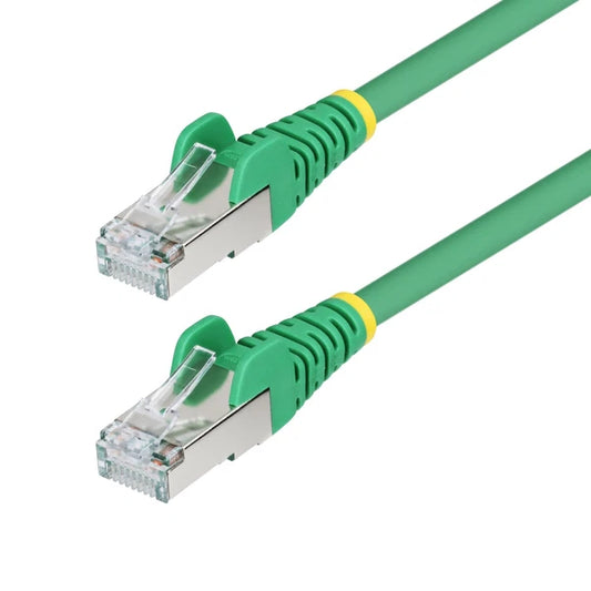 NLGN-6IN-CAT6A-PATCH - StarTech 6in Green CAT6a Snagless RJ45 10G 100W PoE Ethernet Cable