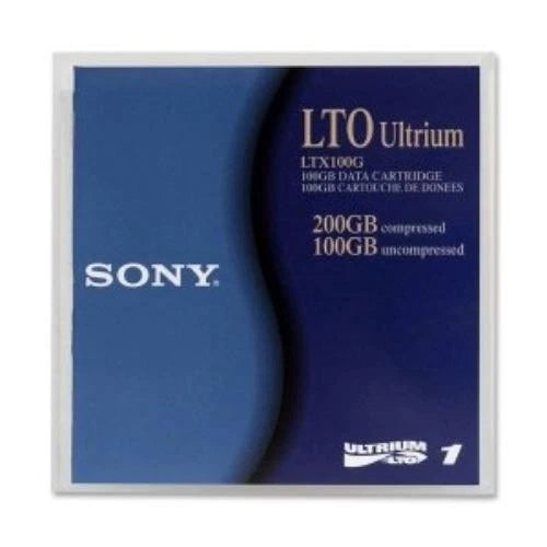 LTX100G-4 - Sony Lto Data Cartridge 100/200GB Lto-1 100GB native 200GB