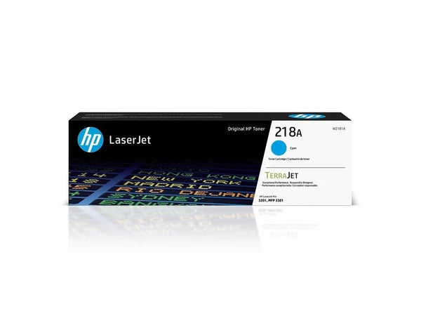 W2181A - HP 218A Cyan Toner Cartridge Works