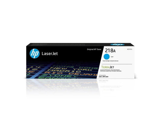 W2181A - HP 218A Cyan Toner Cartridge Works