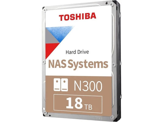 HDWG51JXZSTA - Toshiba N300 18TB NAS Internal Hard Drive