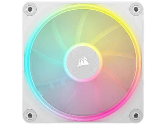 CO-9051029-WW - Corsair LX RGB Series iCUE LINK LX120 RGB White 120mm Fan Single