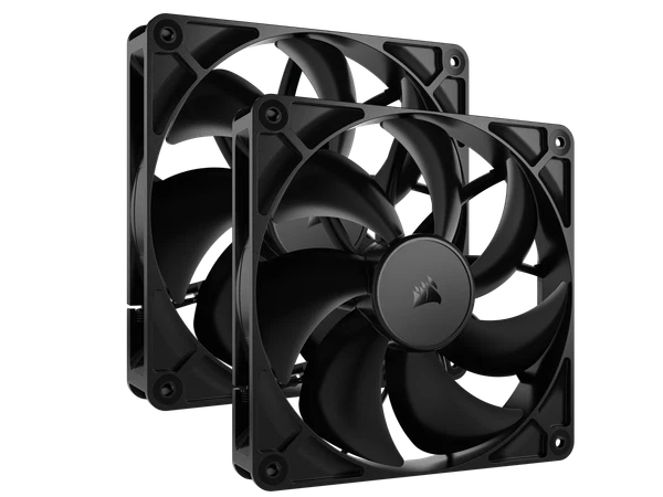 CO-9050191-WW - Corsair RS140 PWM 140mm Fans Dual Simplified ControlDaisy-Chain 4-Pin