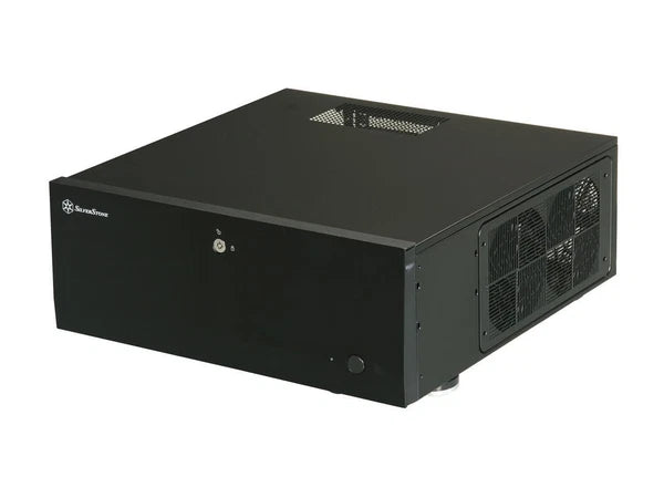 SST-GD07B - SilverStone Black Aluminum Steel Grandia Series ATX Media Center H
